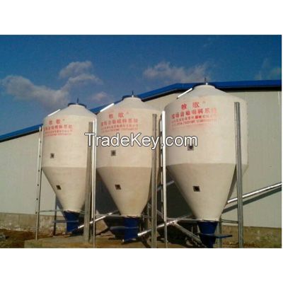 FRP feed tower for automatic feeding systems