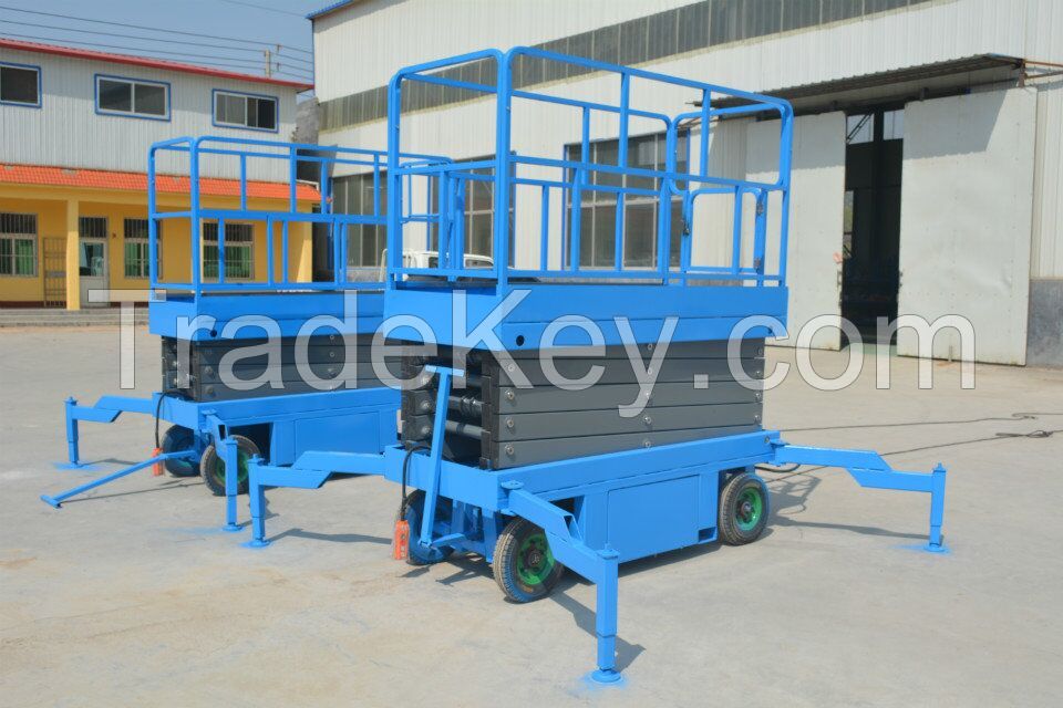 mobile scissor lift  6m and 8m