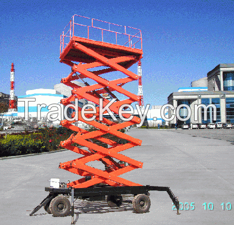 mobile scissor lift made in China 