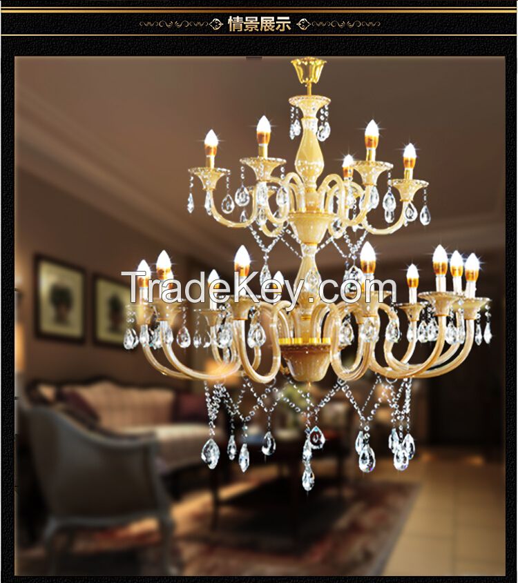 Modern Decorative Fashion Crystal Ceiling Lamp Crystal Light Pendant Ceiling Light Foshan Manufacturer(ZDSB04)