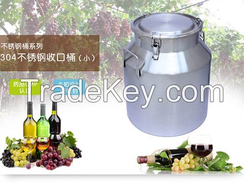 Stainless steel wine barrel milk barrel for sale