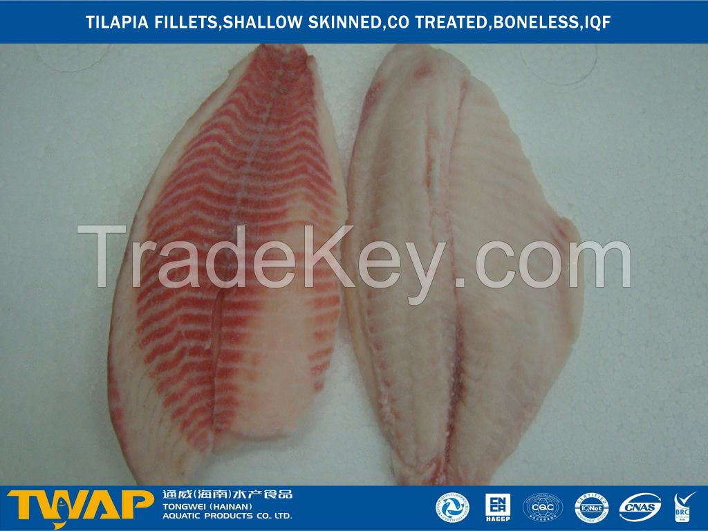 Frozen Tilapia Fillet oreochromis niloticus