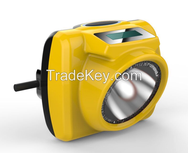 Ip68 Anti-explosive Mining Safety Led Headlamp With Oled Display