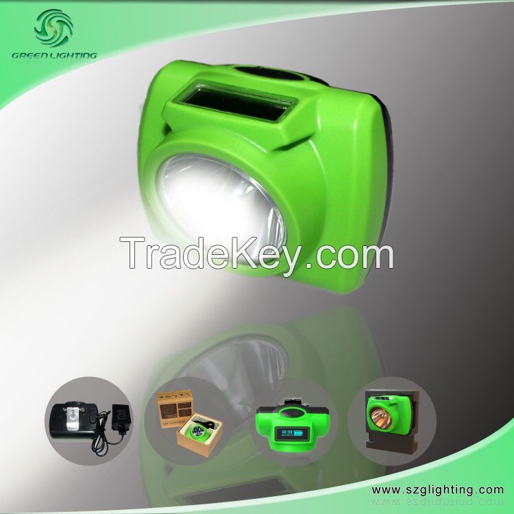 IP68 Anti-Explosive Mining Safety LED Headlamp with OLED Display