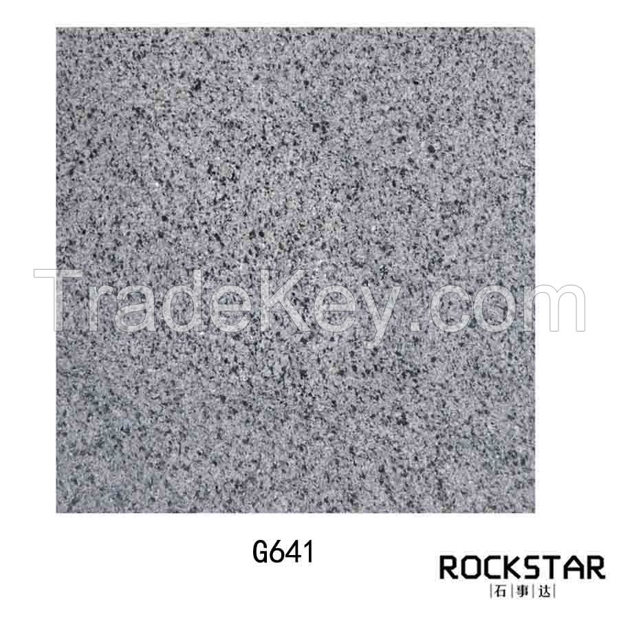 Cheap China G641- Polished/Flamed/Bush Hammered Granite