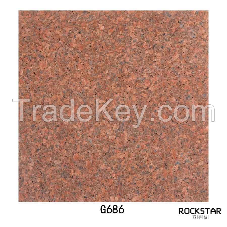 Cheap China G686- Polished/Flamed/Bush Hammered Granite