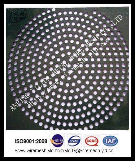 perforated metal mesh for filtration  