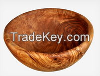 Olivewood Large Salad Bowl