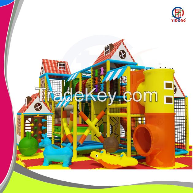 2015 New mini math indoor playground equipment with forest theme