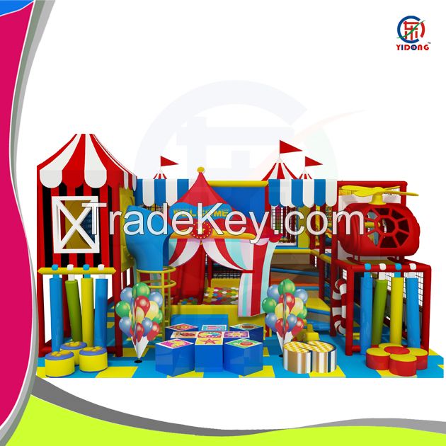 2015 New math castle theme beautiful indoor playground for home