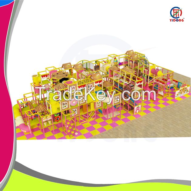 2015 New math castle theme beautiful indoor playground for home