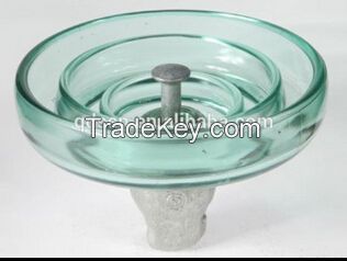 70KN Anti-pollution Type Suspension Glass Insulators