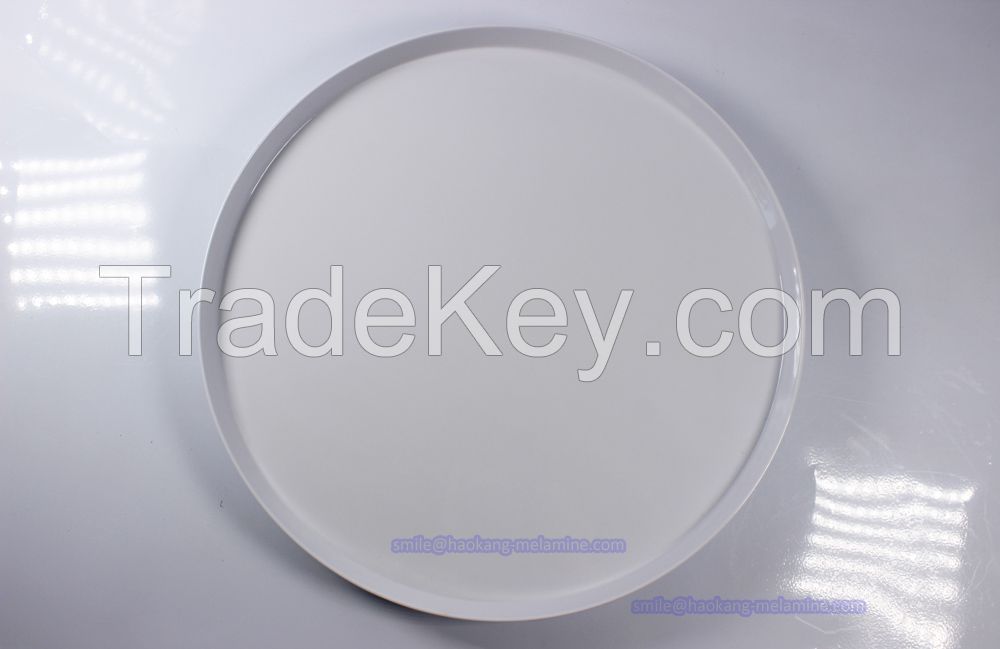 15'' round melamine tray