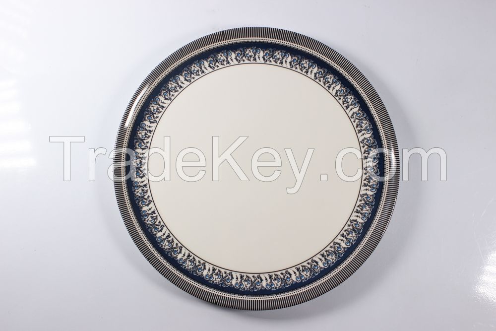 15'' round melamine tray