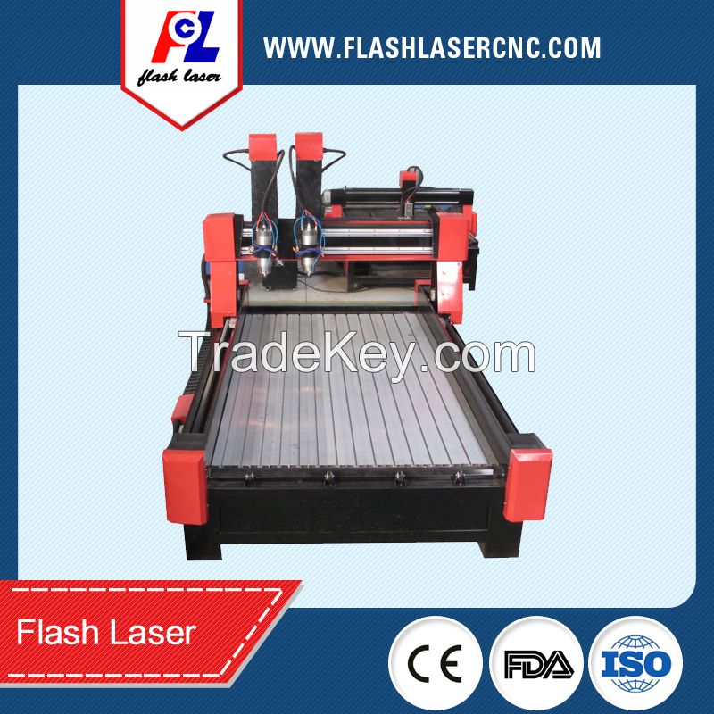 mini cnc woodworking milling machine/ sheet metal cnc machine router with vacuum table for furniture/advertising