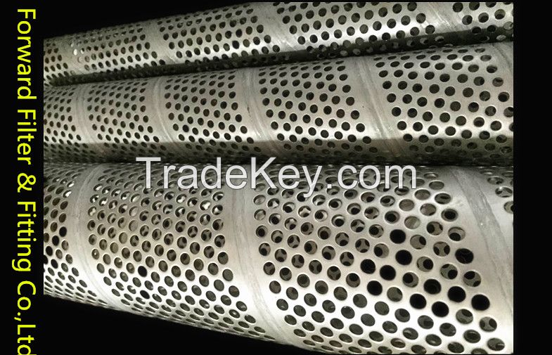 Stainless Steel Spiral Welded Perforated Tube/Pipe