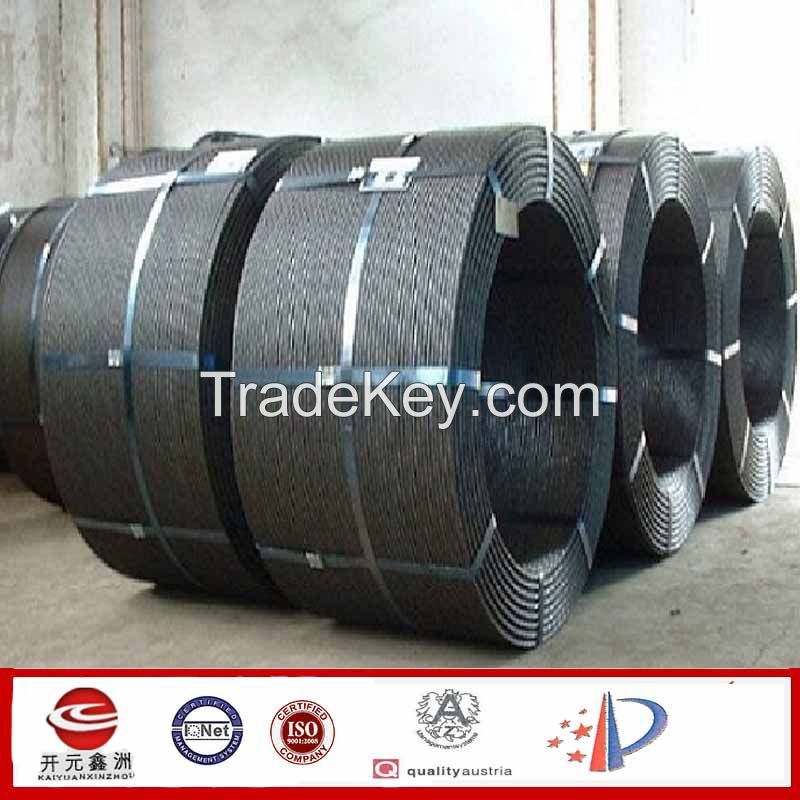 12.70mm Prestressed Concrete Strand Wire, PC Strand