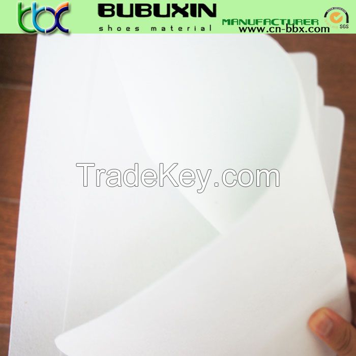 Toe puff chemical sheet for shoes toe puff