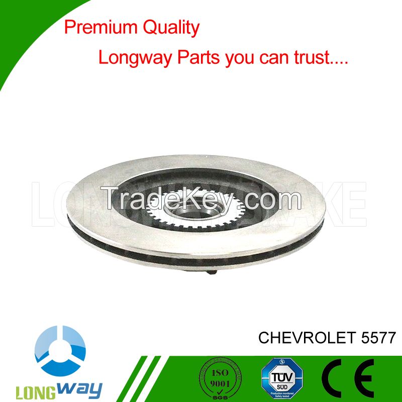 5577 CHEVROLET/BUICK/CADILLAC/OPEL Auto Spare Parts brake disc/rotor