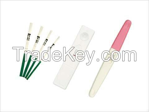 One step pregnancy test strip/ Cassette/ Midstream