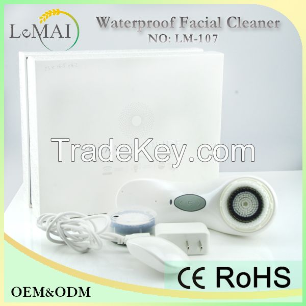 Waterproof facial cleanser Brush