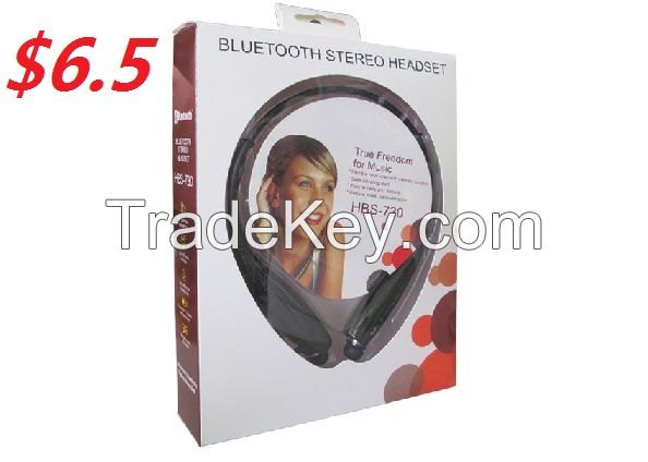 Bluetooth Wireless Stereo Headset Sport Earphone for iPhone Galaxy Note