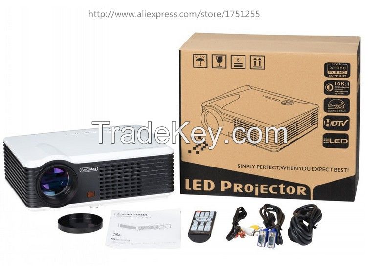 2015 New Arrival New Arrival BarcoMax PRS200 WIFI 120W LED LCD Video Projector for Home Theater / Office / Holiday Party