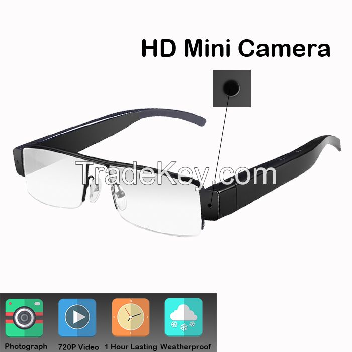 1080p HD hidden camera glasses
