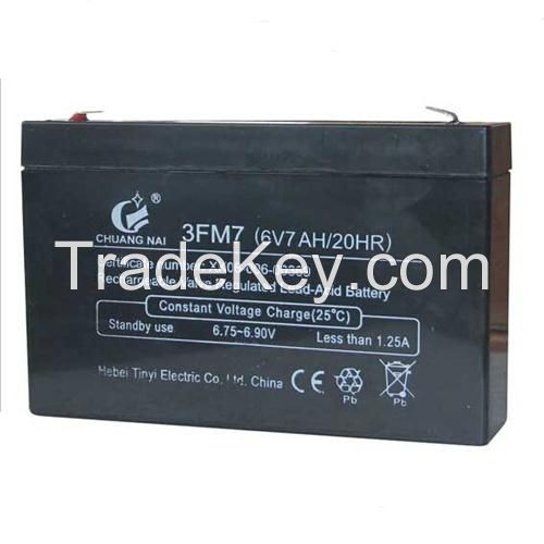 6V8AH storage battery for electric sprayer, rechargeable battery factory