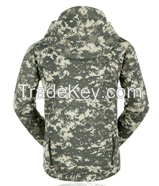 Camouflage Active Softshell Woodland Jacket
