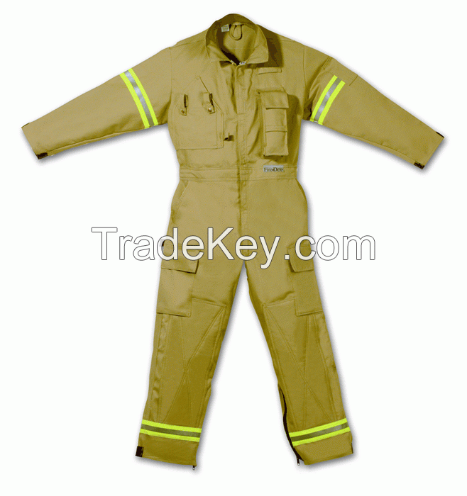 Reflective 100% cotton Fireproof Suit for industrial workwear