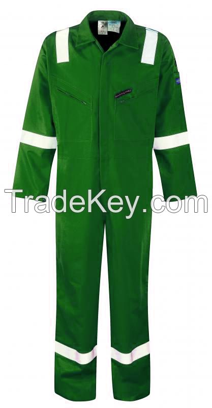 Reflective Fireproof Coverall for industrial workwear