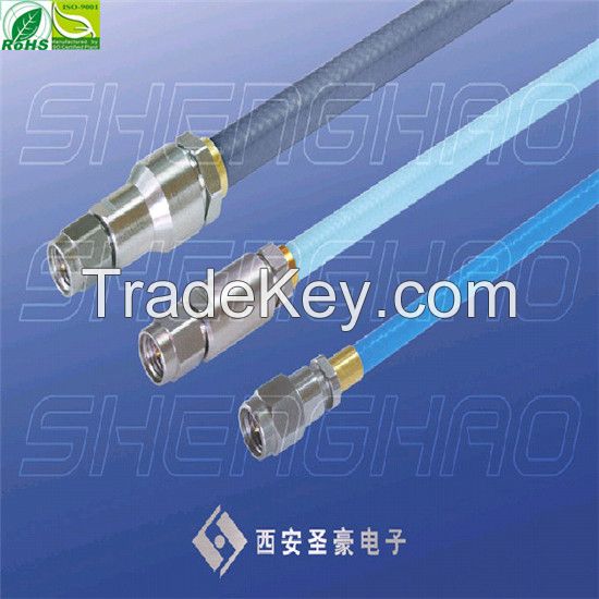 SMA male female BNC connector with .086 cable