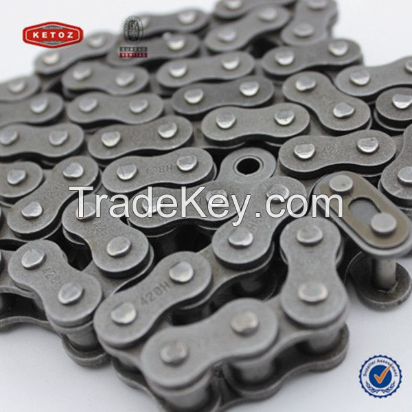 428H ISO strong durableness motorcycle chain with good quality