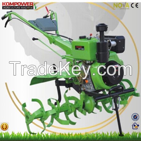 Farm diesel tiller 6hp 9hp 12hp Kama mini cultivator rotovator manufacturer