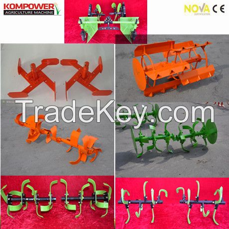 Hot sale farm diesel water cool tiller cultivator rotovator manufacturer