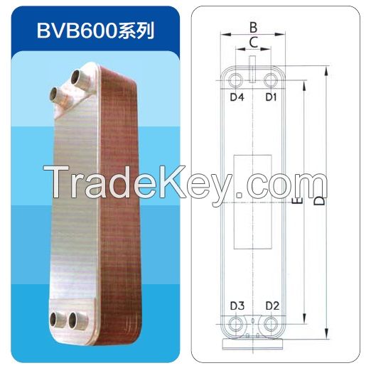 BRAZED PLATE HEAT EXCHANGER