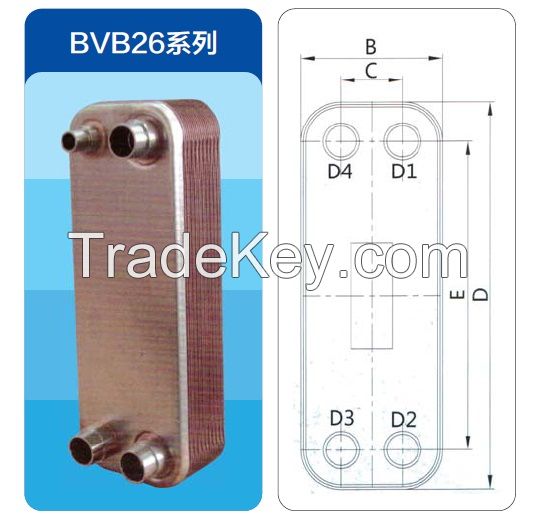 BRAZED PLATE HEAT EXCHANGER