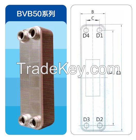 BRAZED PLATE HEAT EXCHANGER