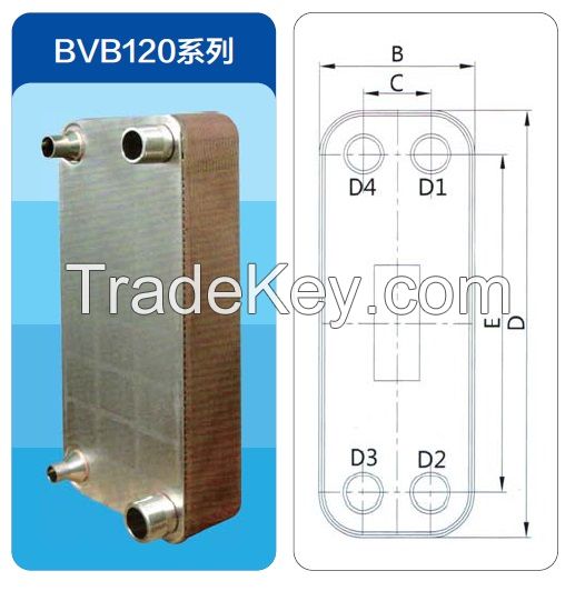 BRAZED PLATE HEAT EXCHANGER