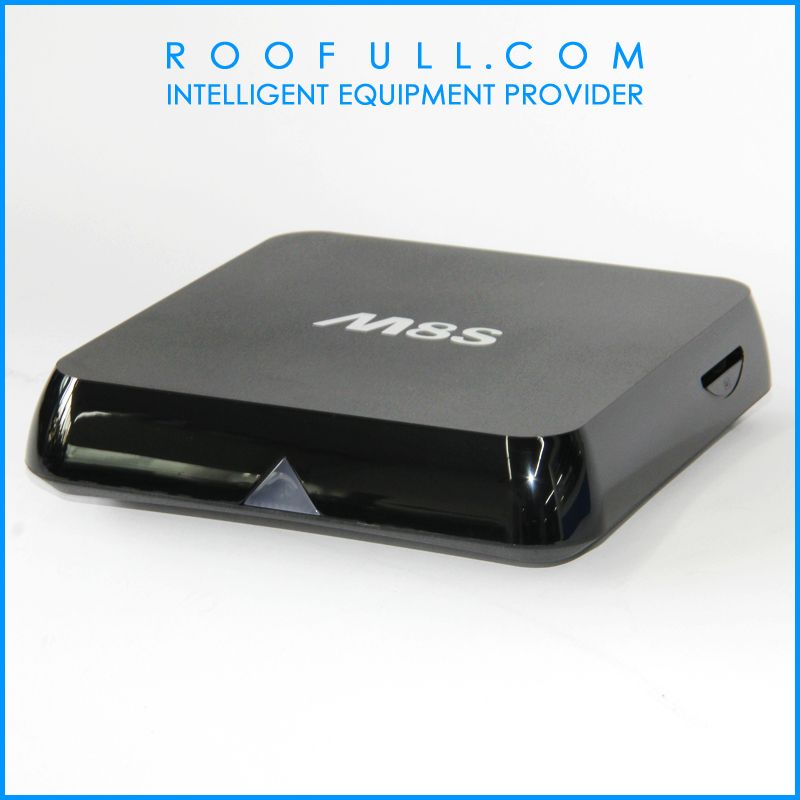 M8S Quad Core Smart Mini PC - Android 4.4, 4K Video Playback, 2GB RAM, 8GB Flash, 2.4G/5.8G WIFI, Support HEVC