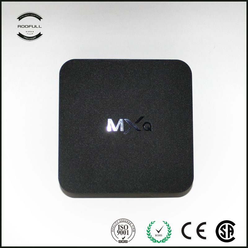 2015 hot selling XBMC13.2 MXQ H265 1GB/8GB android 4.4 android quad core Amlogic S805 android tv box 4.4