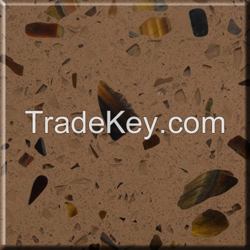 Italian quartz stone manufactuer for vanity top wall counter top