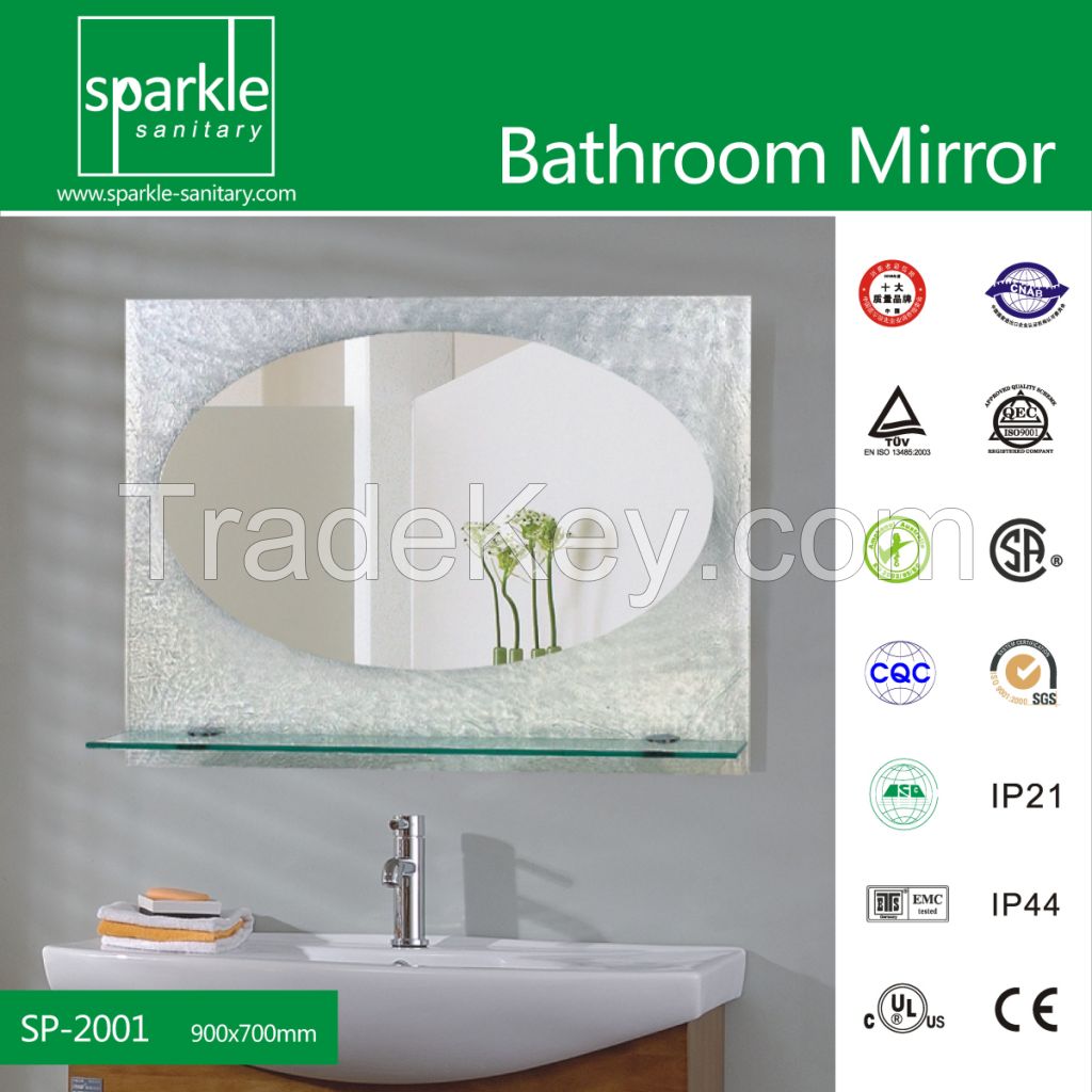 bathroom wall mirror