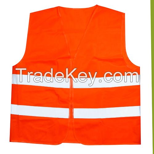 High visibility safety vest