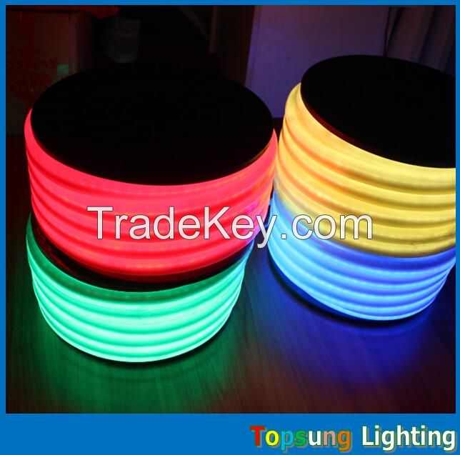 Holiday decorative rgb UL 12*26mm led neon flex light