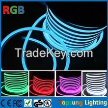 220V or 110V rgb UL 14*26mm led neon flexible strip