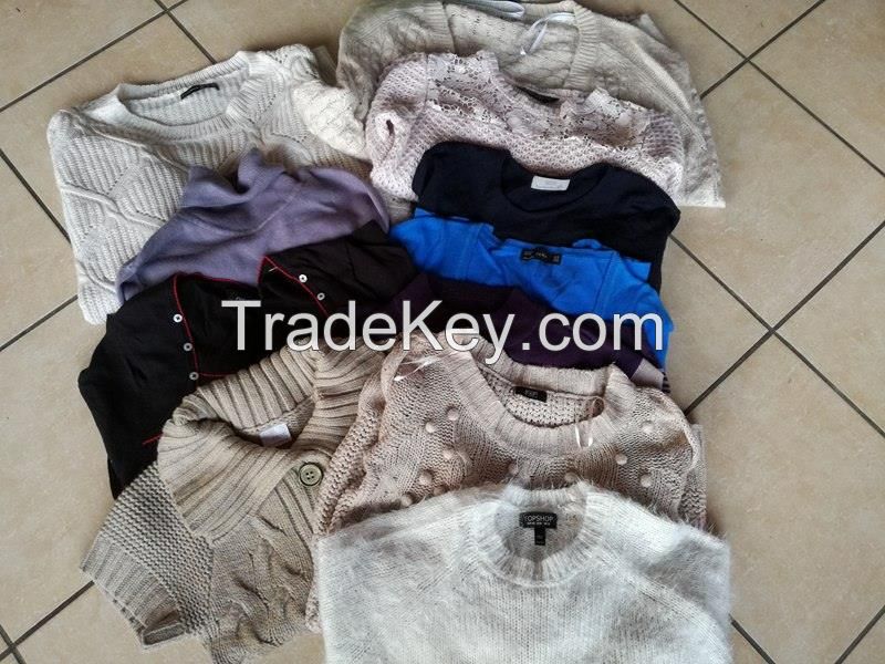 WINTER USED CLOTHES CREAM AND A GRADE, JACKETS,SWEATERS, JUMPERS,