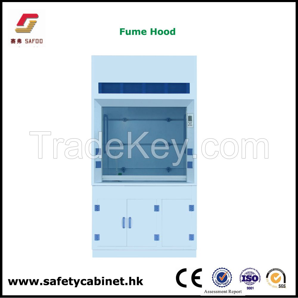 Laboratory furniture polypropylene exhaust duct Fume Hood