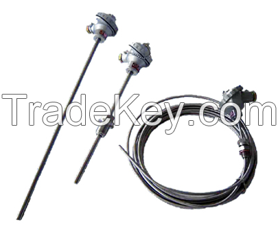 Armoured explosion-proof thermocouple
